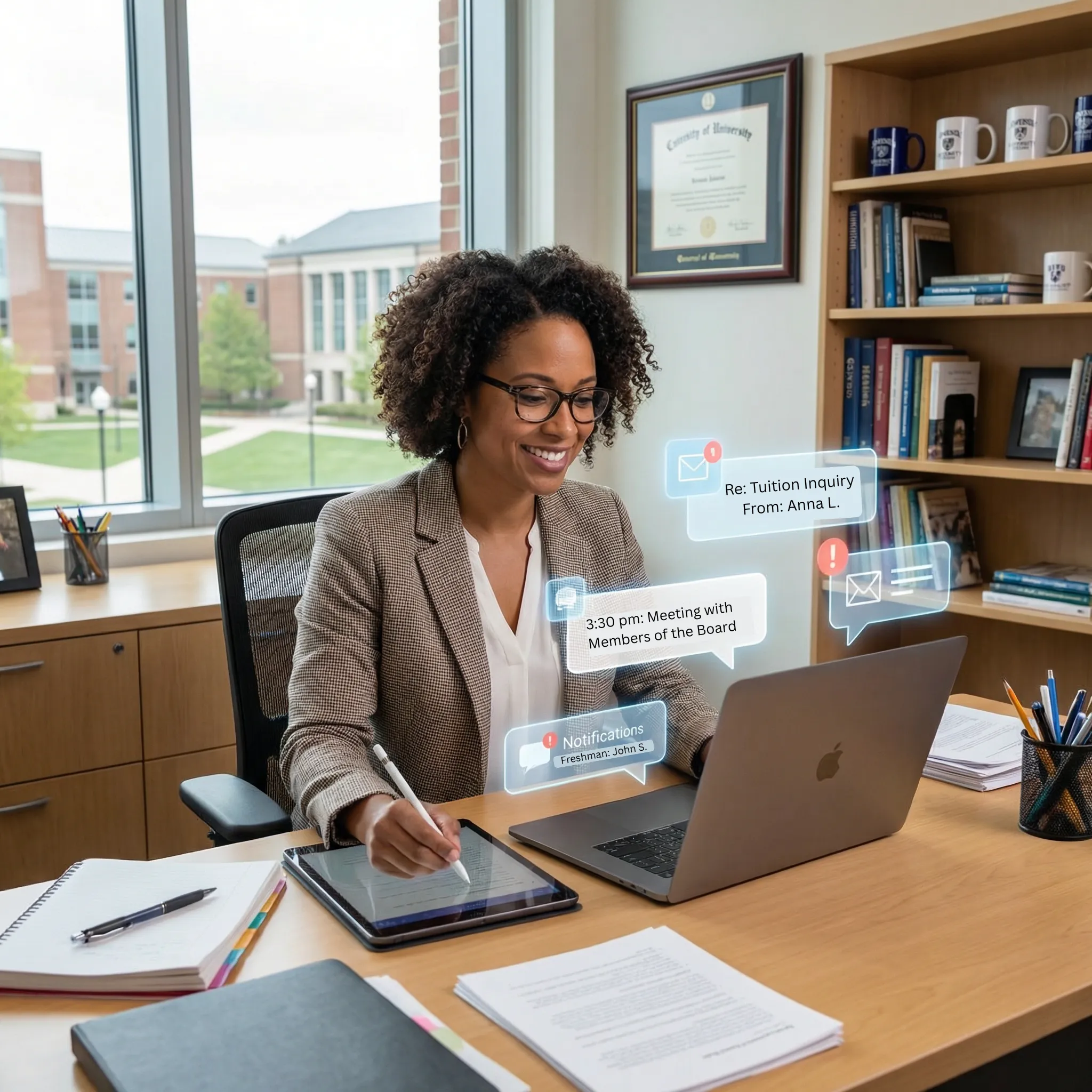 Communication system Adminisitrator